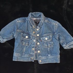 Ralph Lauren Jean Jacket 3-12M Toddler Coat